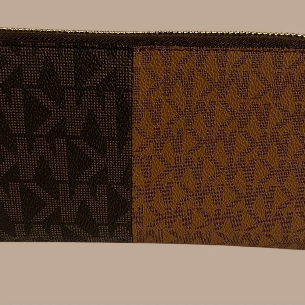 Michael Kors Two-Tone Women’s Wallet in Brown - Picture 3 of 16